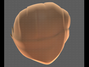 Base Hair for girl V22 3Dモデル