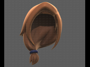 Base Hair for girl V22 3Dモデル