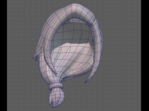 Base Hair for girl V22 3Dモデル