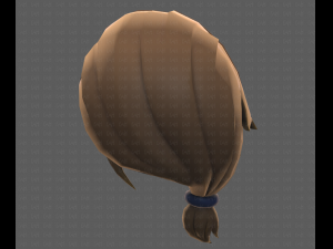 Base Hair for girl V22 3Dモデル