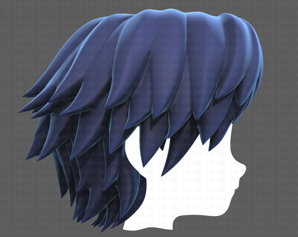 Base Hair for Boy V21 3D Model in Clothing 3DExport