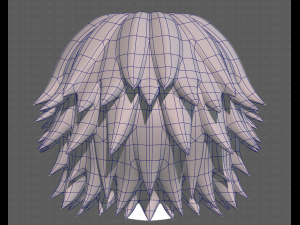 Base Hair for Boy V21 3D 模型