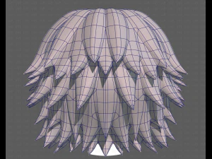 Base Hair for Boy V21 3D Model