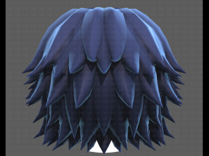 Base Hair for Boy V21 3D 模型
