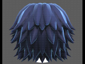 Base Hair for Boy V21 3D Model
