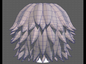 Base Hair for Boy V21 3D 模型