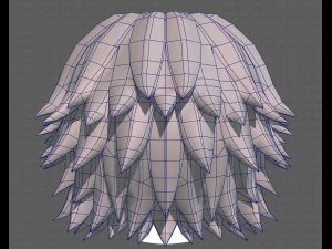 Base Hair for Boy V21 3D Model