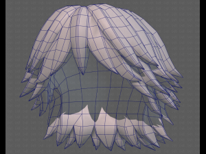 Base Hair for Boy V21 3D 模型