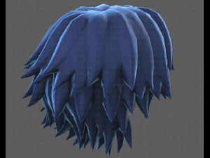 Base Hair for Boy V21 3D Model