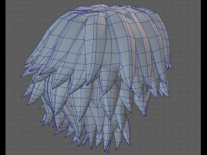 Base Hair for Boy V21 3D 模型