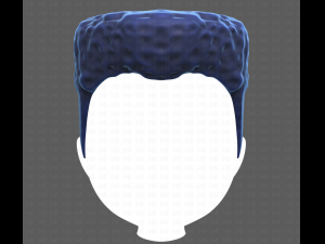 Base Hair for Boy V22 3D Модель