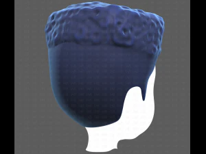 Base Hair for Boy V22 3D Model