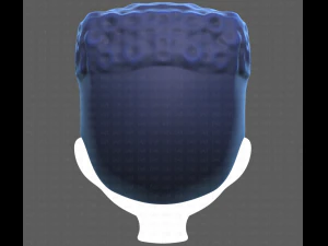 Base Hair for Boy V22 3D Model