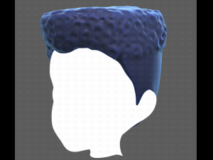 Base Hair for Boy V22 3D Модель