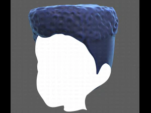 Base Hair for Boy V22 3D Model