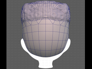 Base Hair for Boy V22 3D Модель