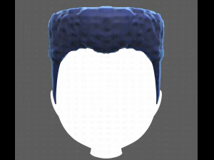 Base Hair for Boy V22 3D Model