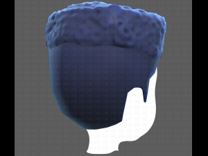 Base Hair for Boy V22 3D Модель