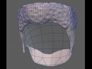 Base Hair for Boy V22 3D Модель