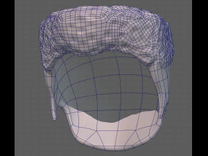 Base Hair for Boy V22 3D Model