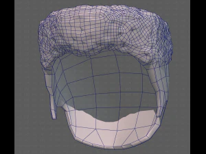 Base Hair for Boy V22 3D Model