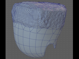 Base Hair for Boy V22 3D Модель