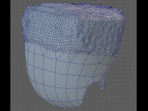 Base Hair for Boy V22 3D Model