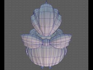 Base Hair for girl V23 3D Модель