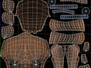 Base Hair for girl V24 Model 3D