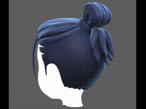 Base Hair for Boy V23 3D Модель