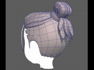 Base Hair for Boy V23 3D Модель