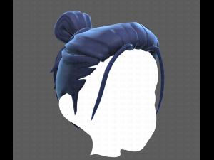 Base Hair for Boy V23 3D Модель