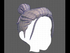 Base Hair for Boy V23 3D Модель