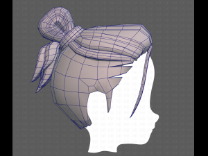 Base Hair for Boy V23 3D Модель