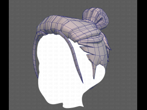 Base Hair for Boy V23 3D Модель