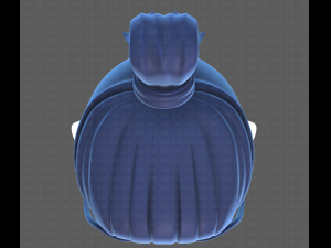 Base Hair for Boy V23 3D Модель