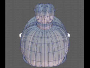 Base Hair for Boy V23 3D Модель
