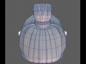Base Hair for Boy V23 3D Модель