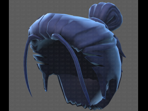 Base Hair for Boy V23 3D Модель