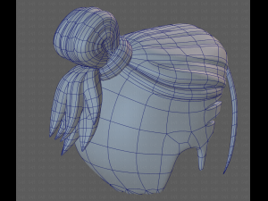 Base Hair for Boy V23 3D Модель