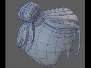 Base Hair for Boy V23 3D Модель