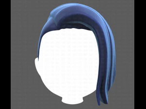 Base Hair for Boy V24 3D Model