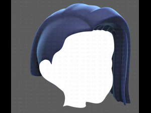 Base Hair for Boy V24 3D Model