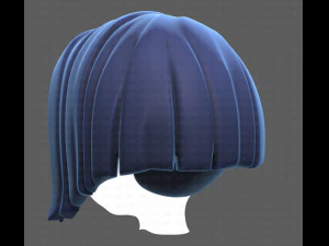 Base Hair for Boy V24 3D Model
