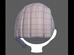 Base Hair for Boy V24 3D Model