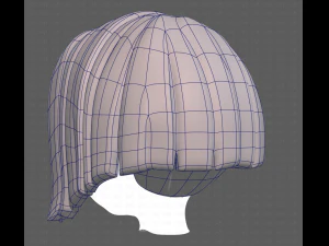 Base Hair for Boy V24 3D Model