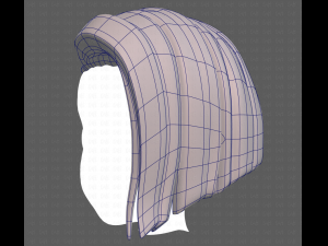 Base Hair for Boy V24 3D 모델