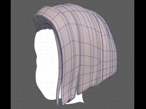 Base Hair for Boy V24 3D Model