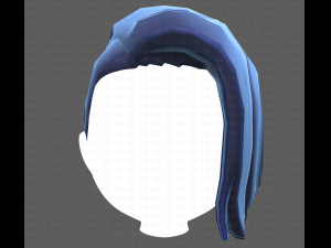 Base Hair for Boy V24 3D 모델