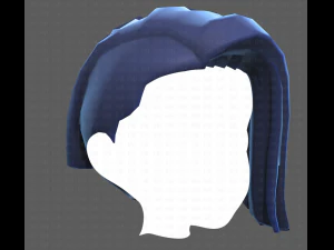 Base Hair for Boy V24 3D Model